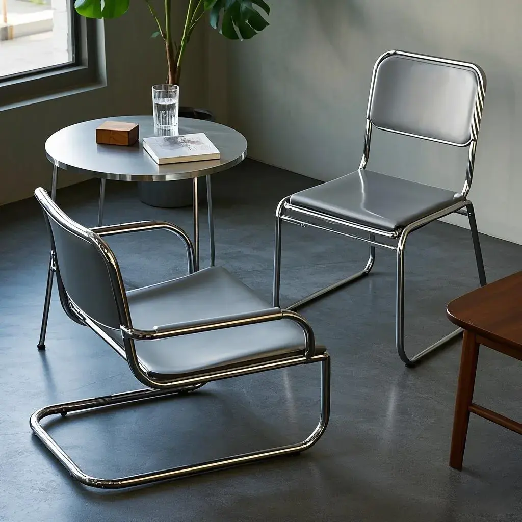 Неліктен тот баспайтын болаттан жасалған жиһаз заманауи интерьердегі ойынды өзгертеді?