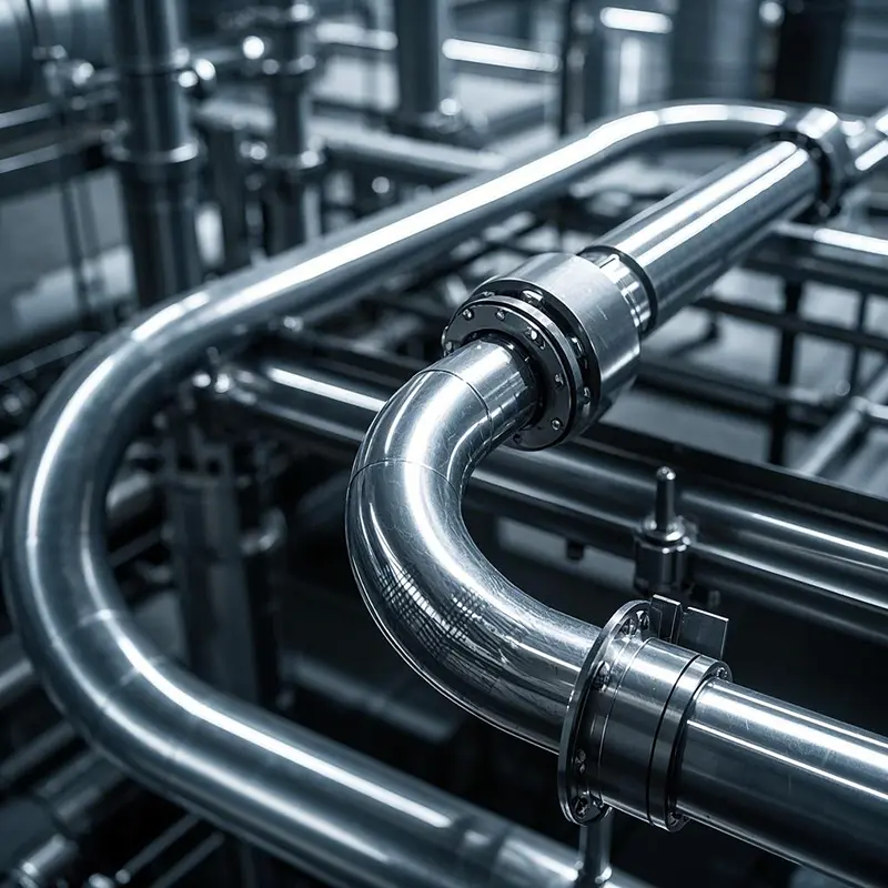 Химия өнеркәсібіне арналған тот баспайтын болаттан жасалған құбыр неге қауіпсіздік пен тиімділік үшін маңызды?