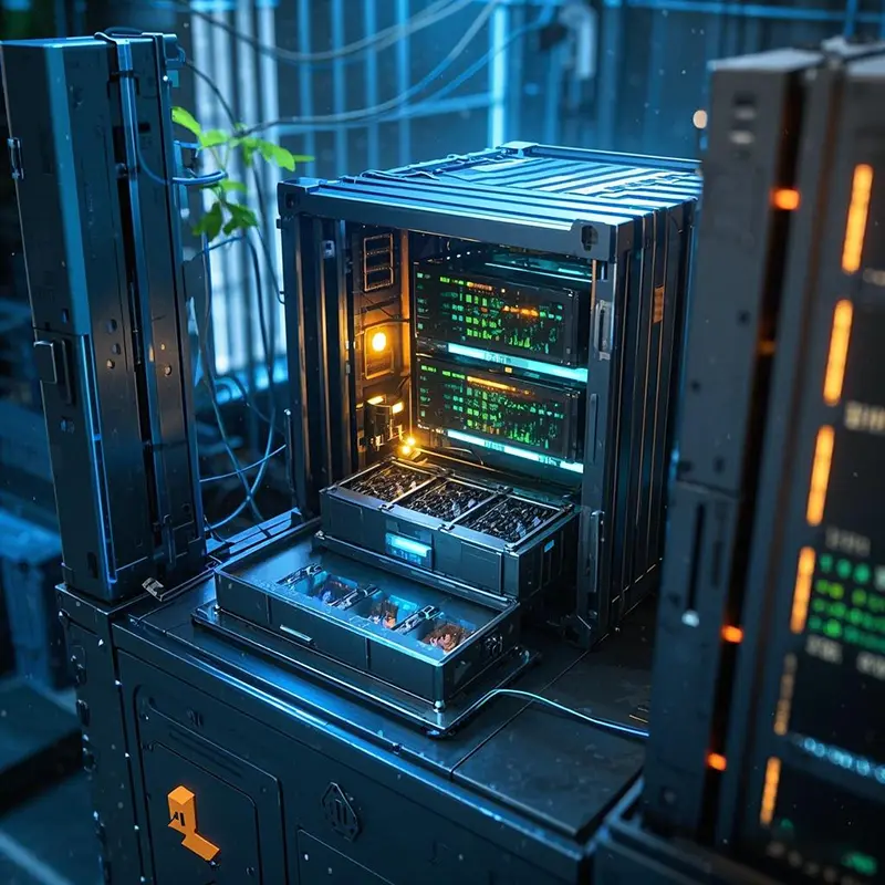 Компьютерлік бөлменің өнеркәсіптік құбыр жүйесі